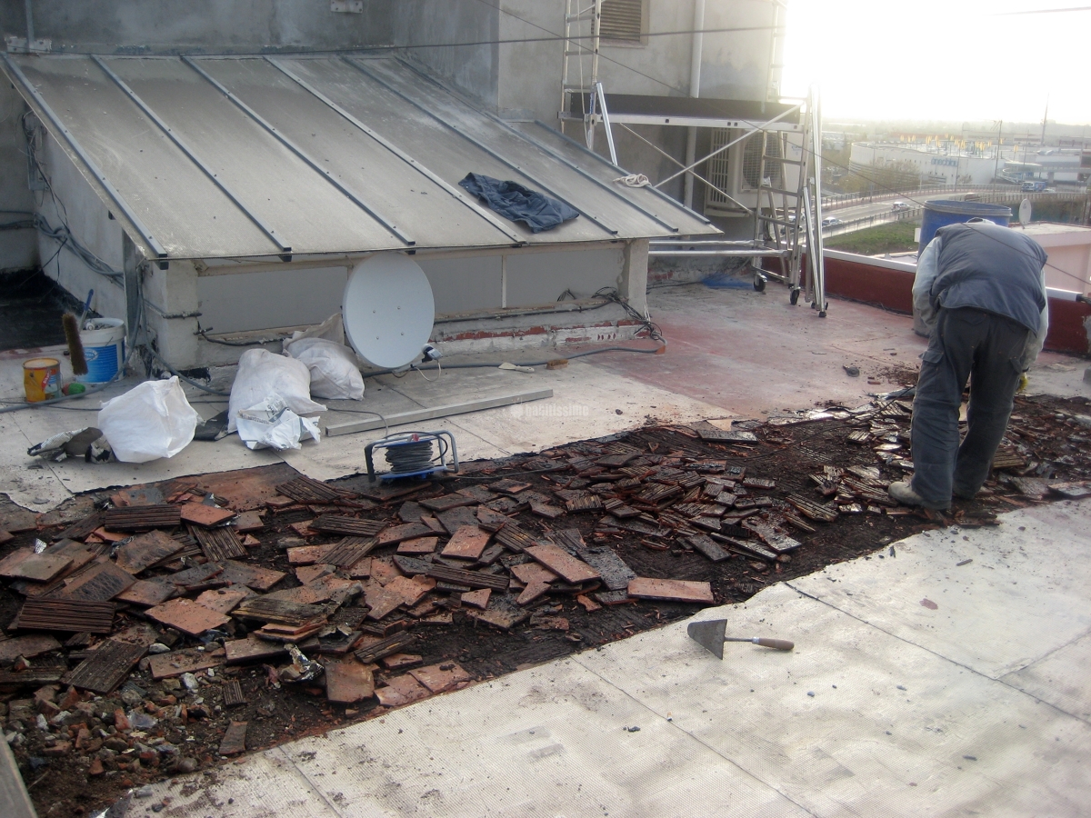 Restauración Terrado Comunitario