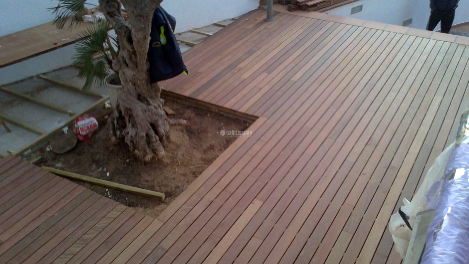 Colocación Tarima IPE Palau Solita i Plegamans