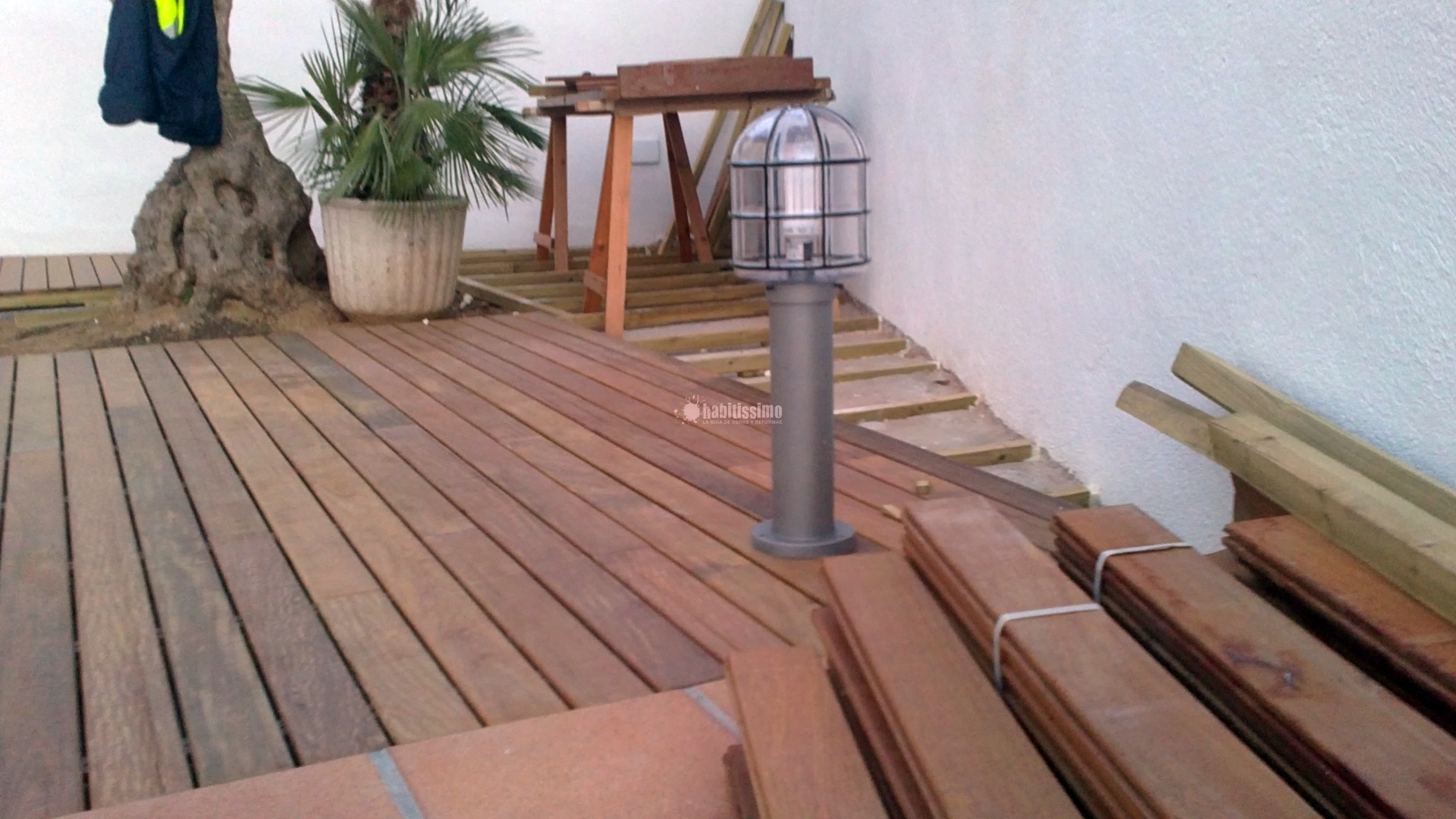 Colocación Tarima IPE Palau Solita i Plegamans