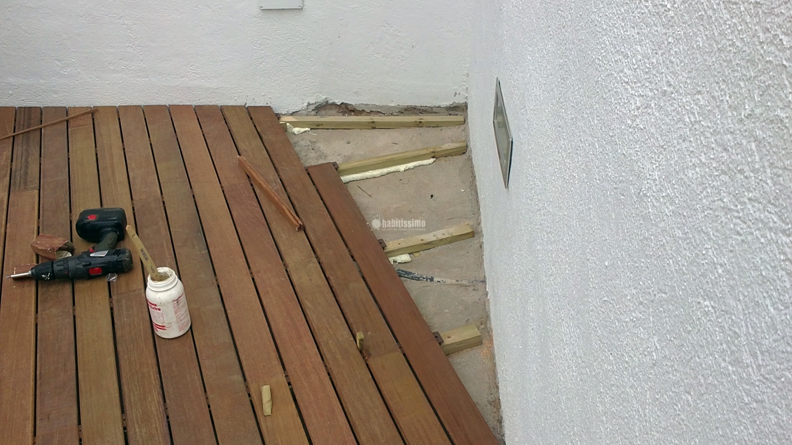 Colocación Tarima IPE Palau Solita i Plegamans