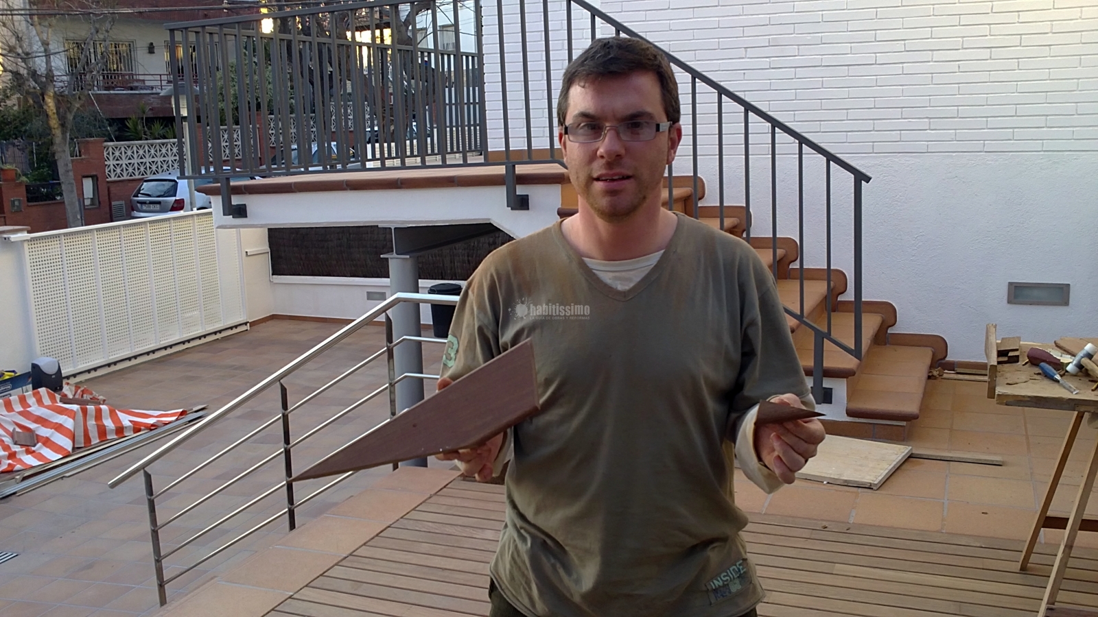 Colocación Tarima IPE Palau Solita i Plegamans