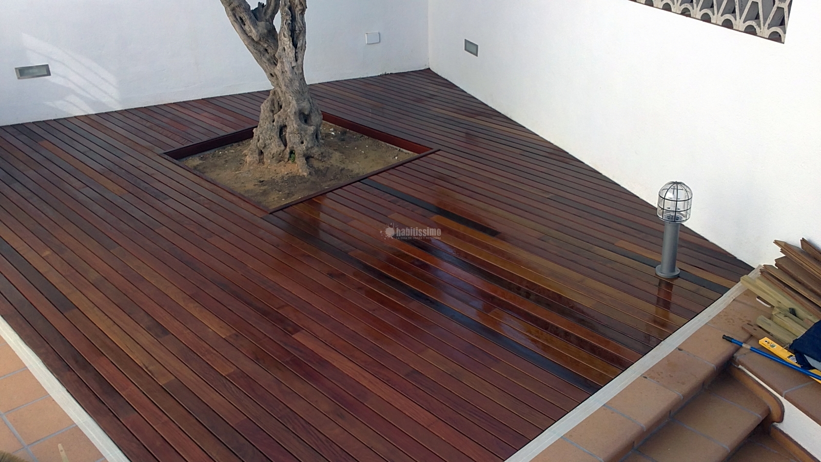 Colocación Tarima IPE Palau Solita i Plegamans