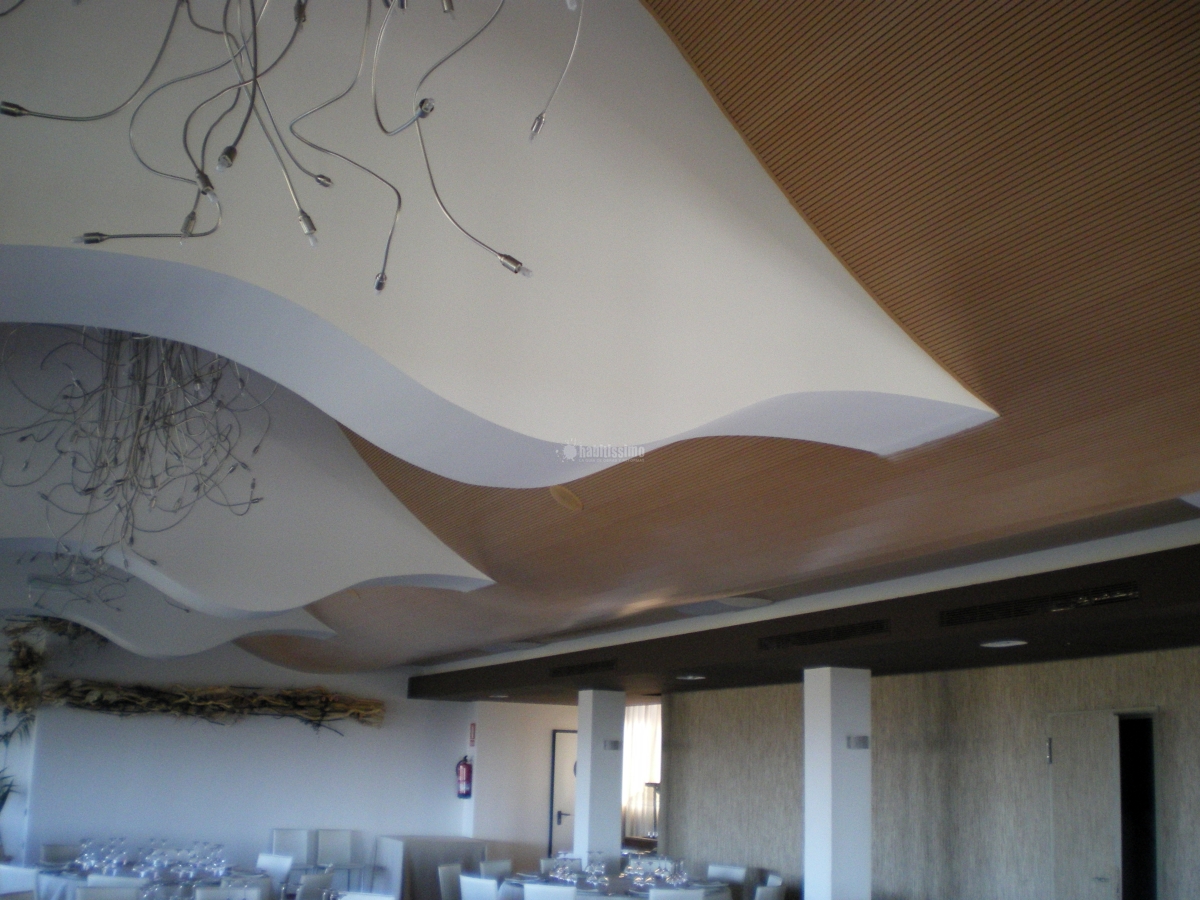 Restaurante Raco de L'Olla - Techo de Diseño y Acústico
