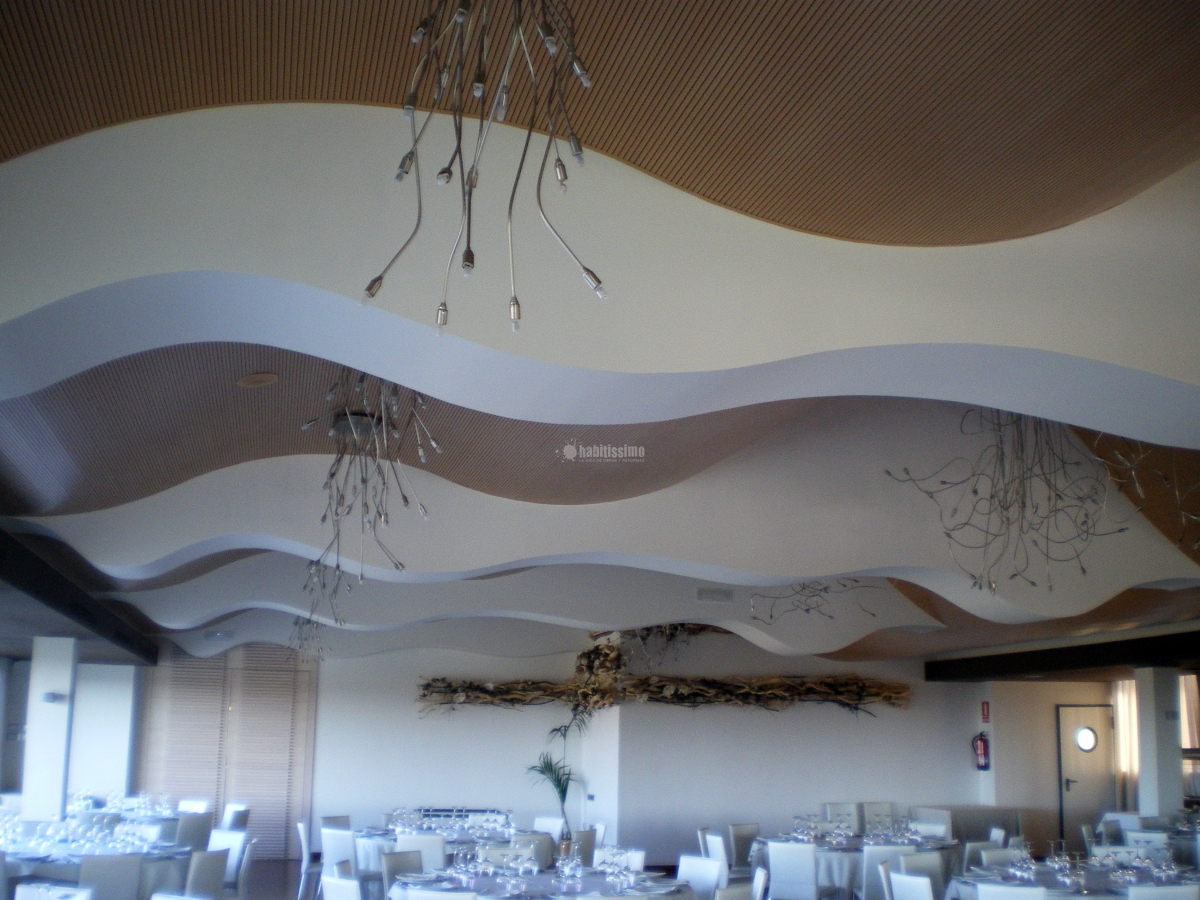 Restaurante Raco de L'Olla - Techo de Diseño y Acústico