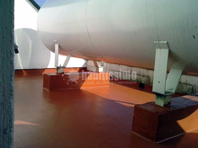 Impermeabilización Zona Tanque Propano