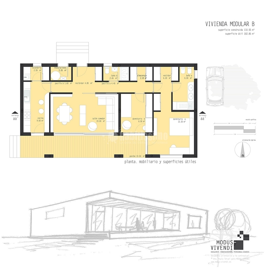 Modelo de Vivienda B