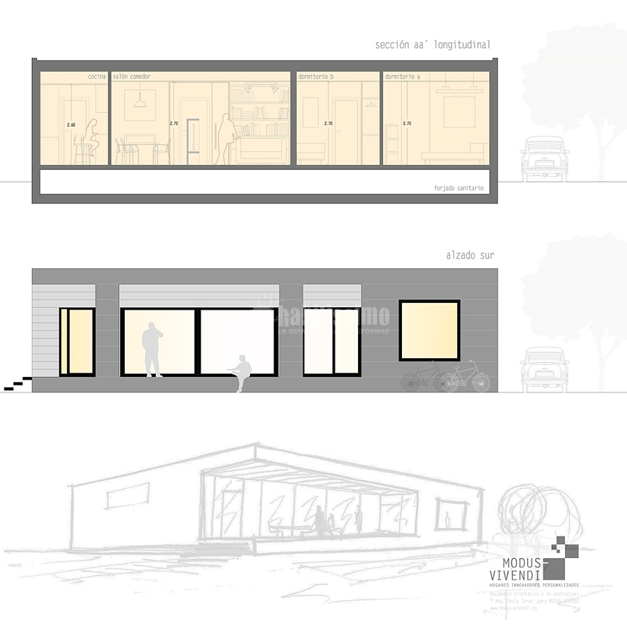 Modelo de Vivienda B