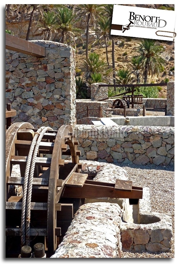 Construccion De Maquinaria De Noria De Sangre