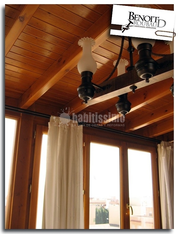 Cerramiento De Terraza, Construcción De Casa De Madera