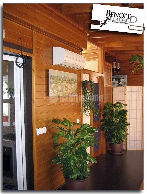 Cerramiento De Terraza, Construcción De Casa De Madera