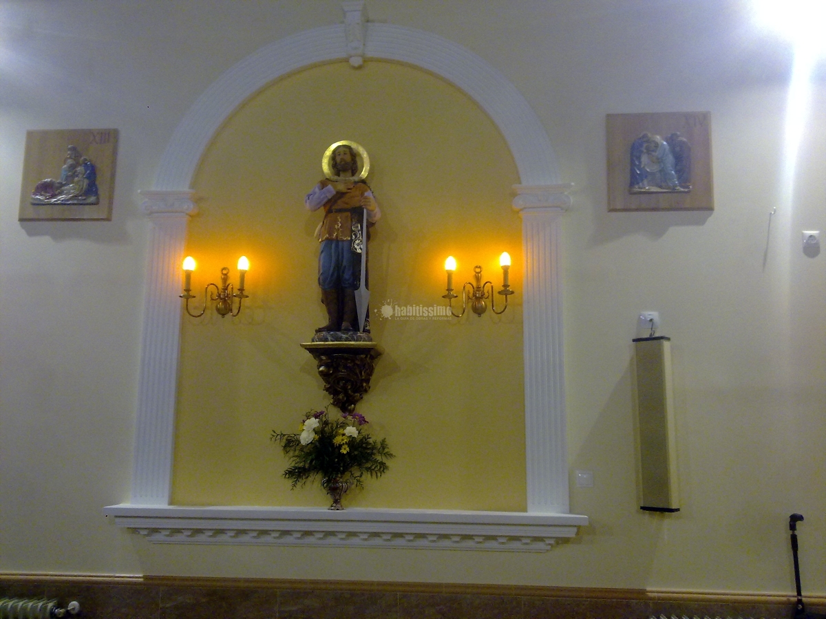 Aislamiento Térmico En Tejado Y Paramentos Interiores De Iglesia