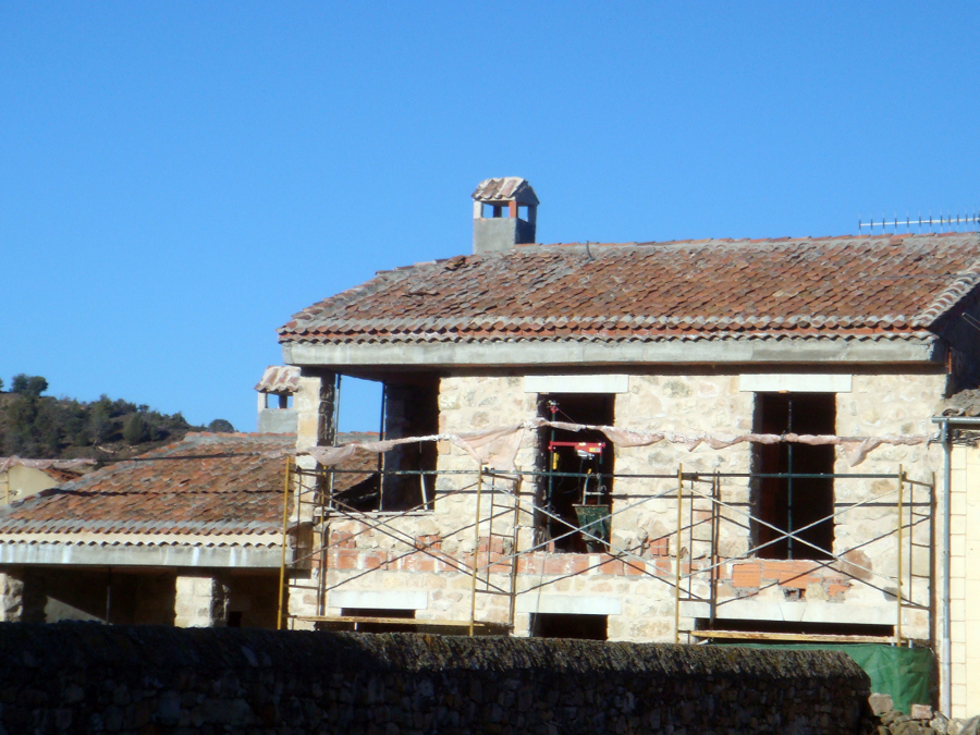 2008 Construccion de vivienda tejado superior