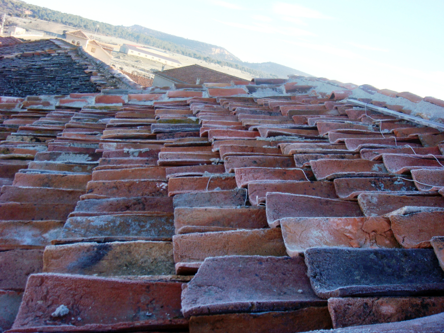 2008 Construccion de vivienda tejado