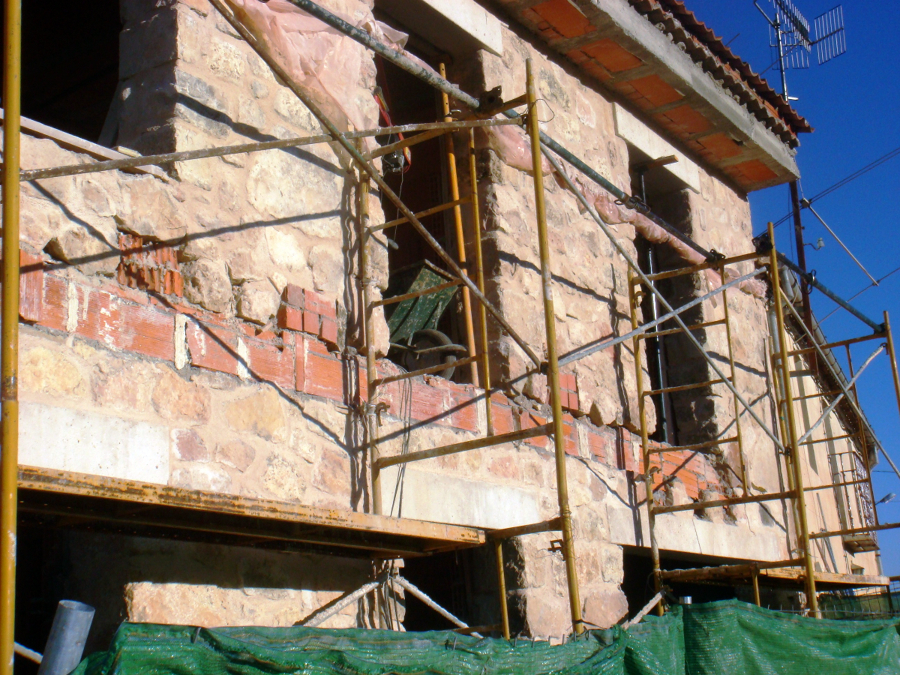2008 construccion en Pedraza