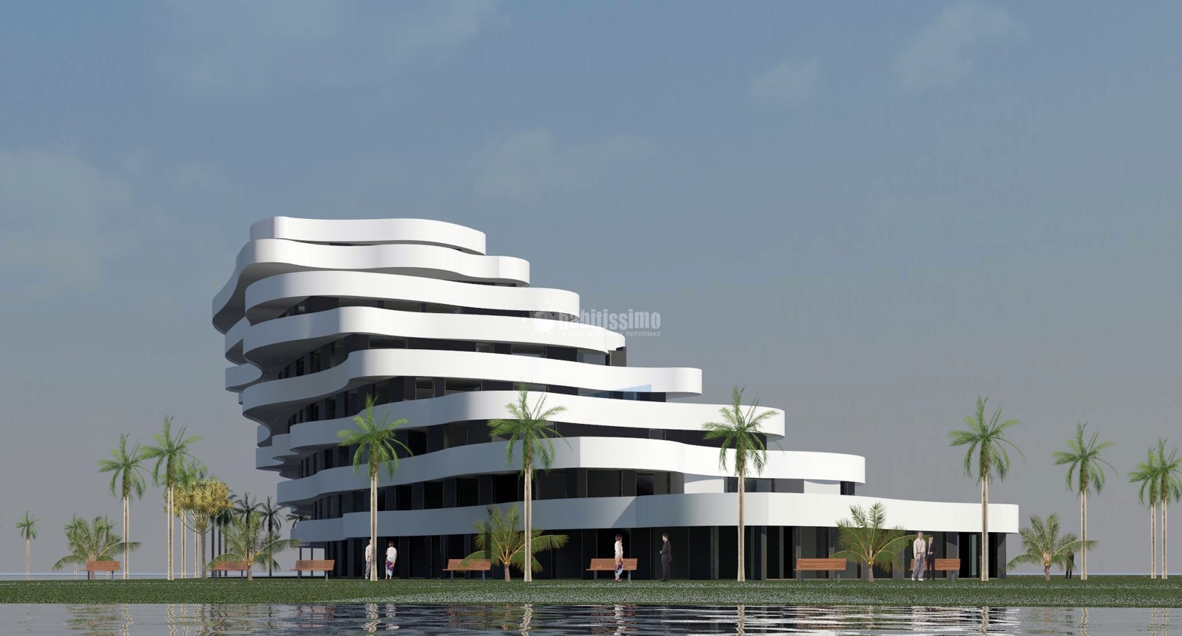 Edificio residencial en Al Zorah, Ajman, Emiratos Arabes Unidos.