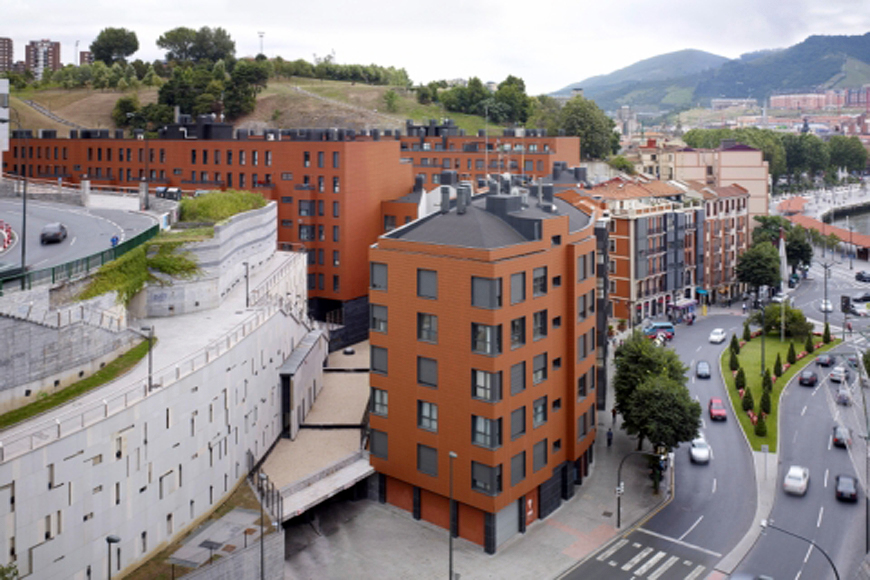 211 viviendas en Plaza del Gas Bilbao 09
