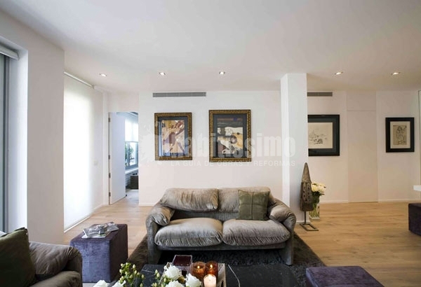 reordenación total de un piso de 120 m2