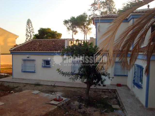 Reforma chalet unifamiliar