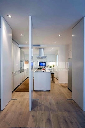 reordenación total de un piso de 120 m2