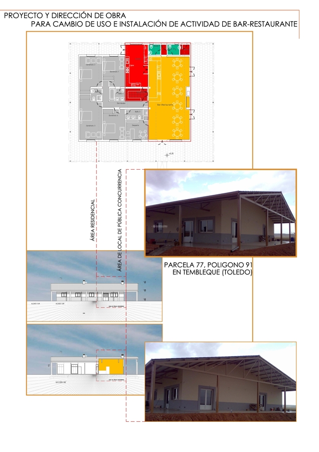 Proyecto y Dirección de Obras. Vivienda Club en Tembleque. (Toledo)