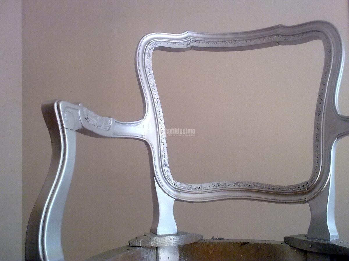 Tapiceria Butaca tipo isabelino