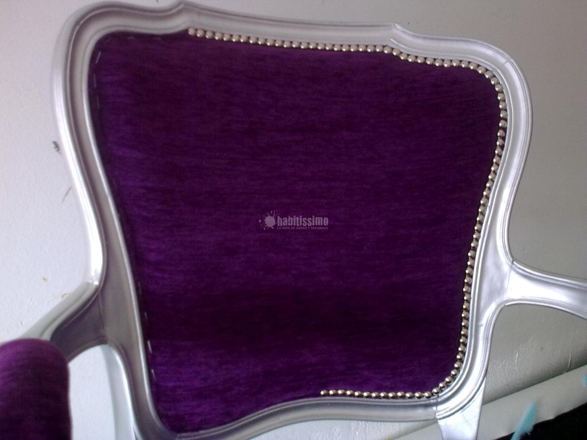 Tapiceria Butaca tipo isabelino