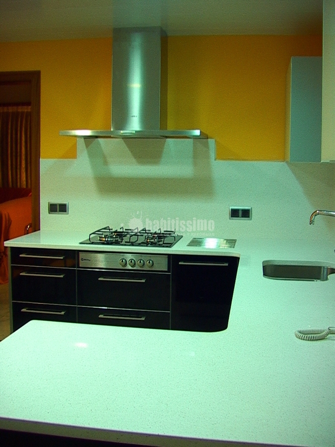 Blanco y Negro en la cocina