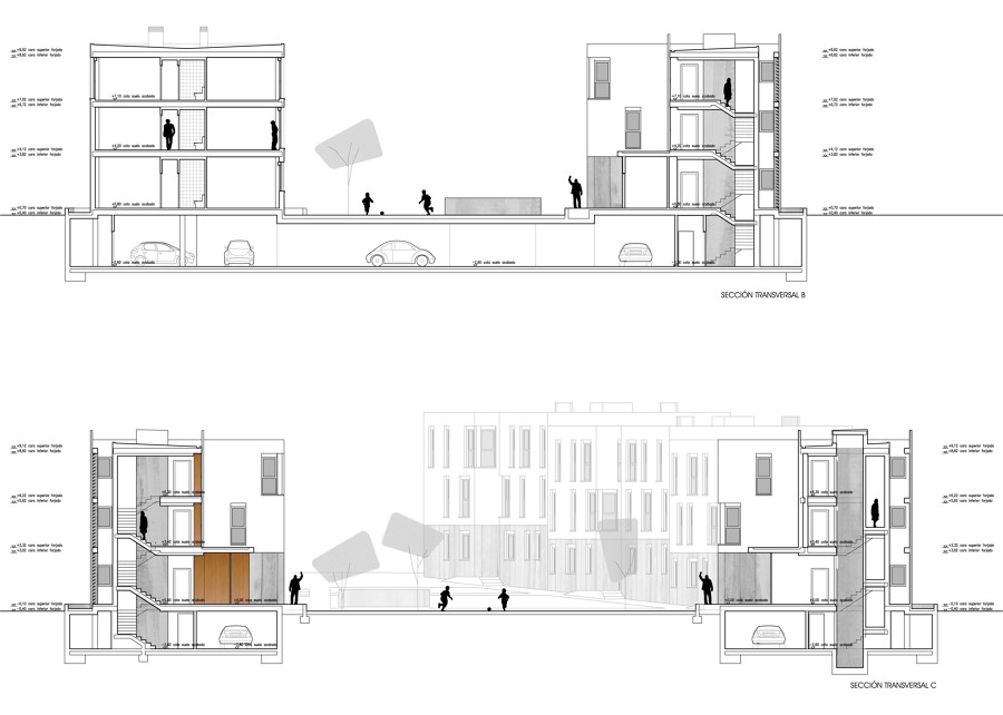 30 viviendas colectivas VPO, garajes y trasteros