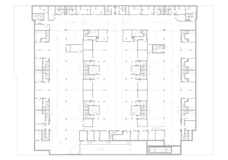 31 viviendas protección oficial. Planta de Garajes