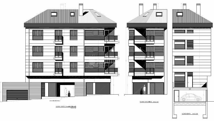 Edificio de 4 vivendas