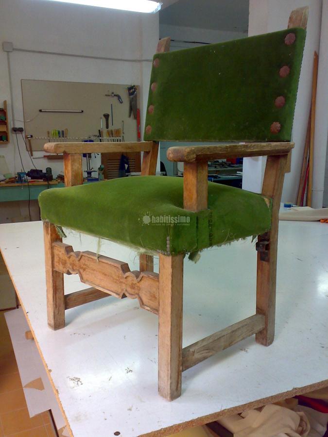 Tapizado de Butacón en Piel