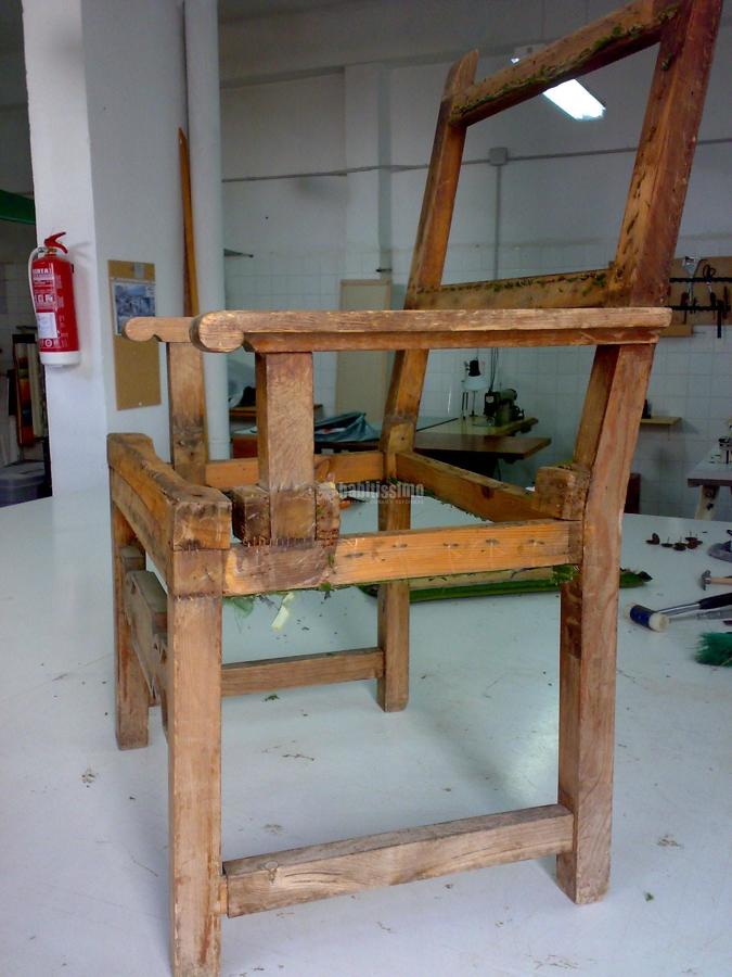 Tapizado de Butacón en Piel