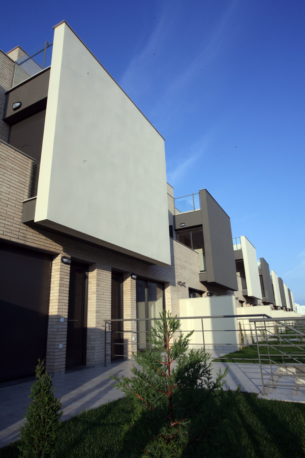 36 viviendas en Barcelona fachada Este