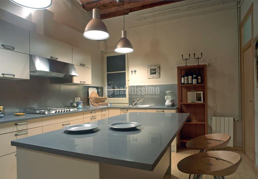 Reforma de cocina en el barrio Gótico de Barcelona