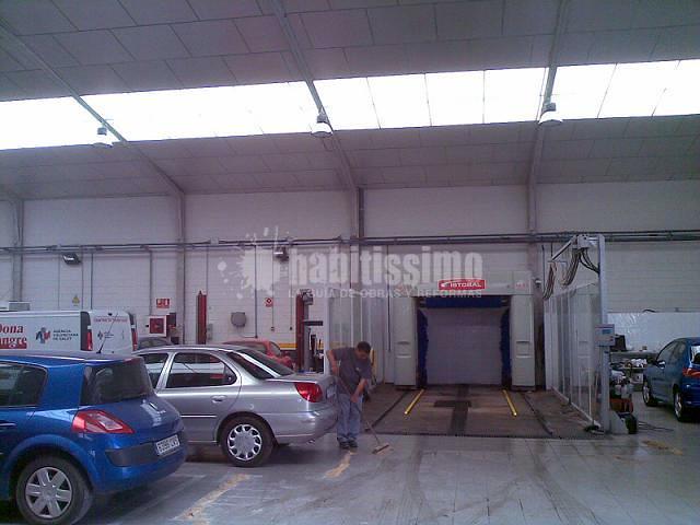 Habilitación  Nave Industrial para taller Mecánico de Chapa y pintura  y habilitación de altillo para oficinas en Polígono Industrial de Quart de Poblet (Valencia)