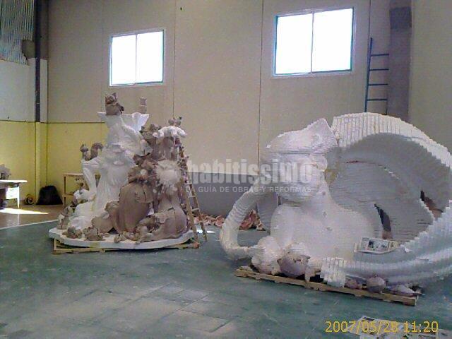 Habilitación taller fallero en Massamagrell