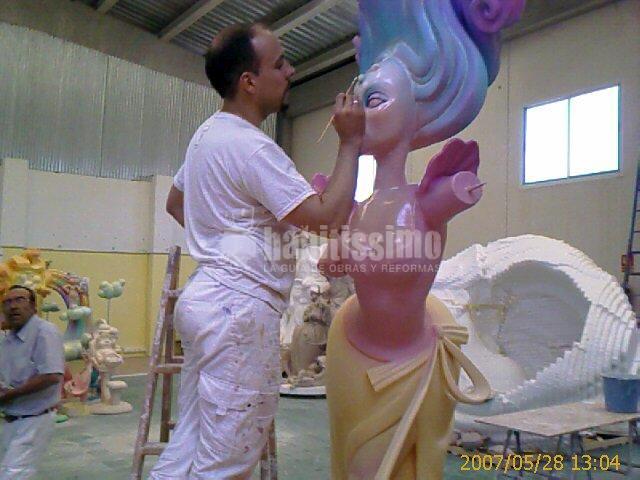 Habilitación taller fallero en Massamagrell