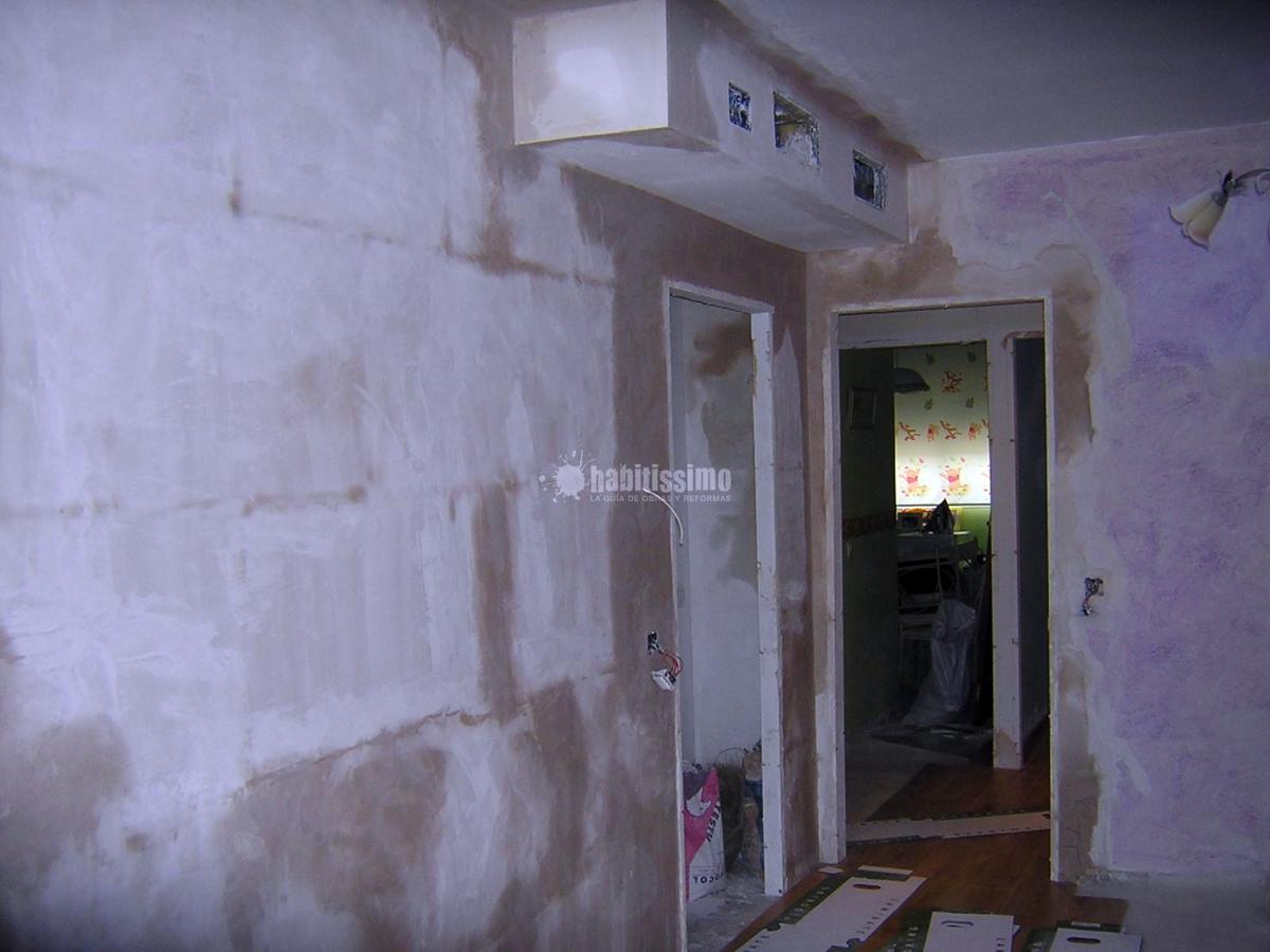 División en salón, parquet y A/Acondicionado