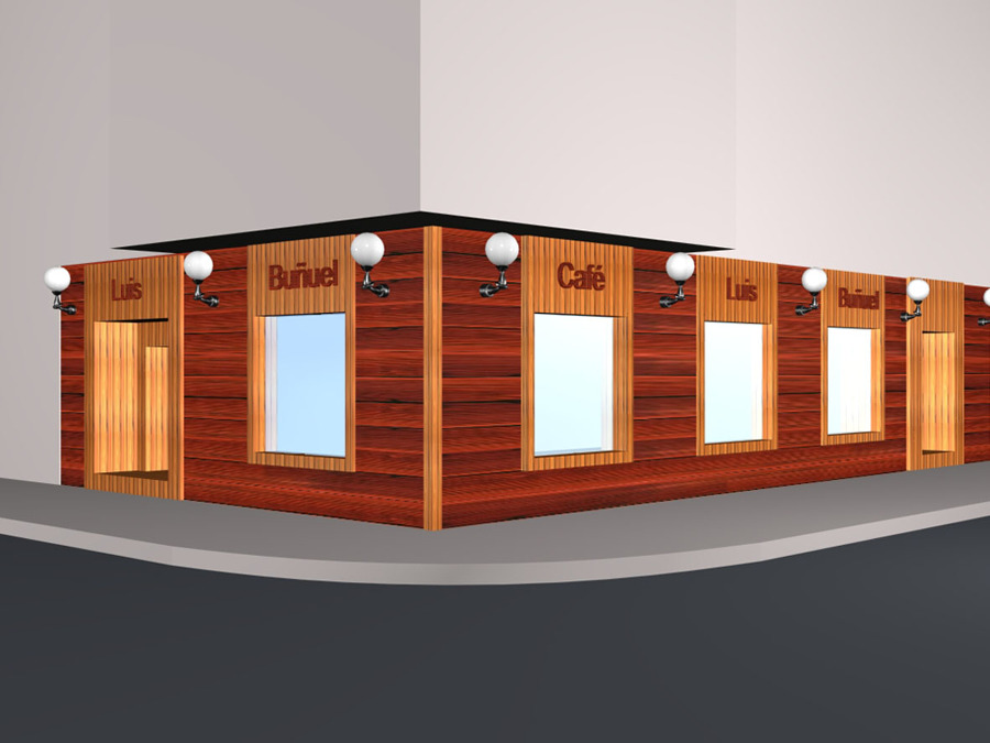 3D Cafeteria Luis Buñuel.