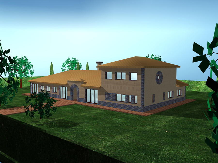 3D Chalet las Lomas.