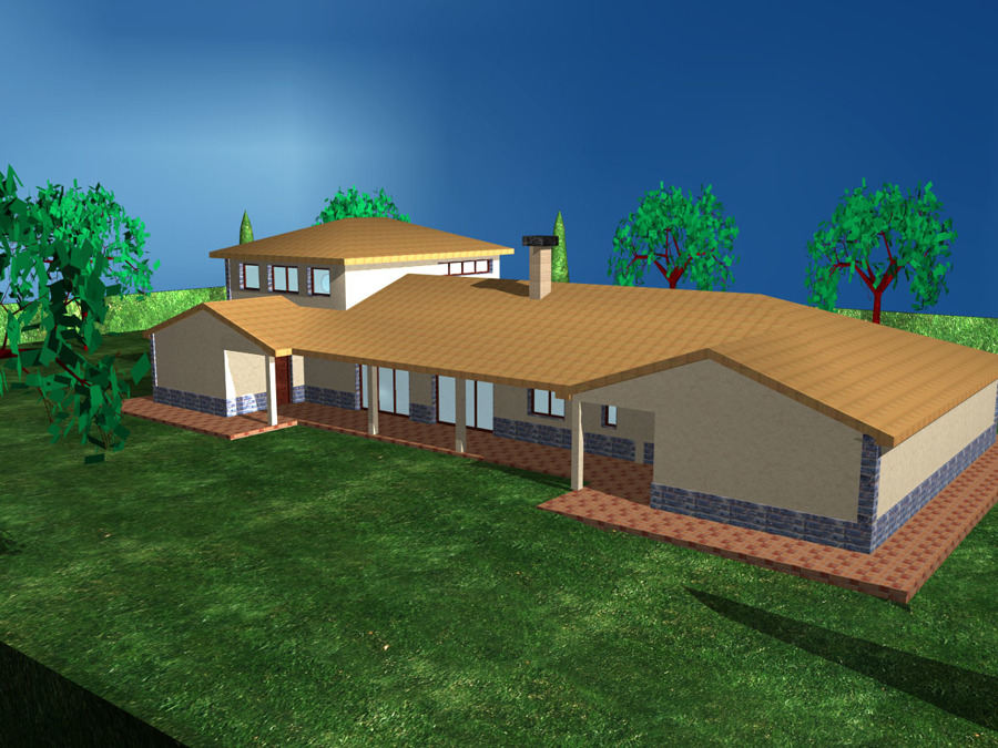 3D Chalet las Lomas 2.