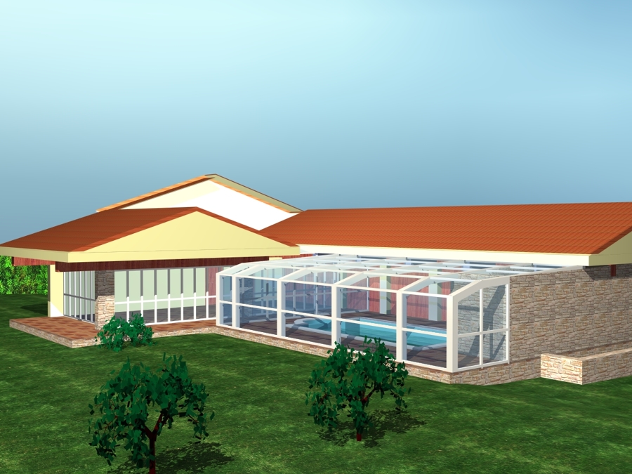 3D Piscina las Lomas.