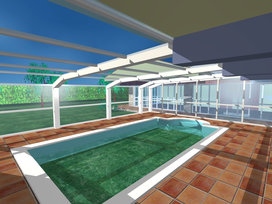 3D Piscina las Lomas 2.