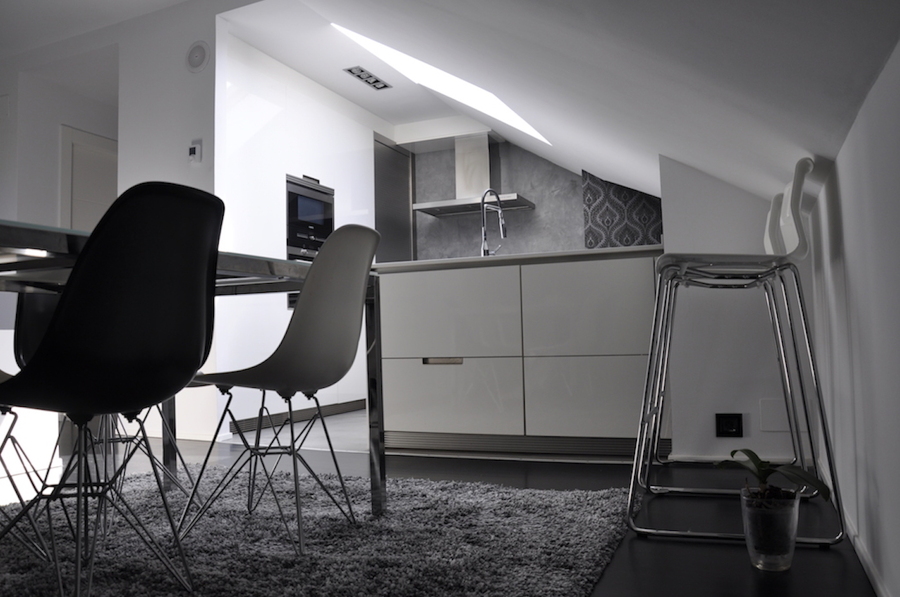 Diseño de interiores de ático en Laredo