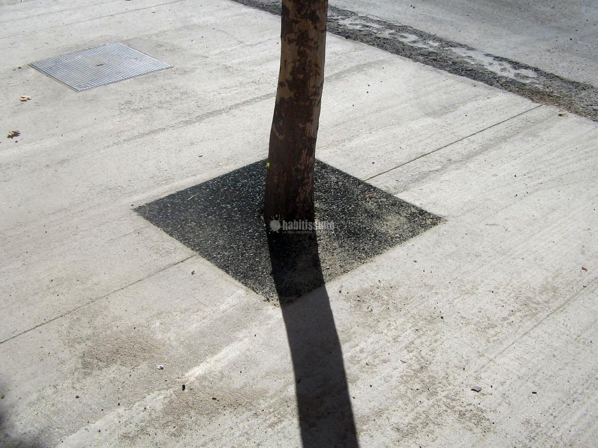 Pavimentos de caucho y alcorques