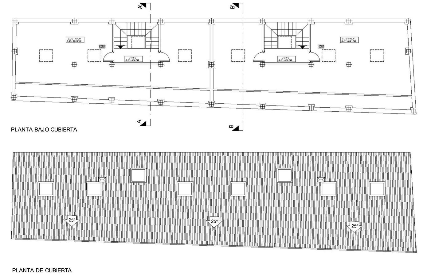 Proyecto De 2 Viviendas Unifamiliares Adosadas y Garajes