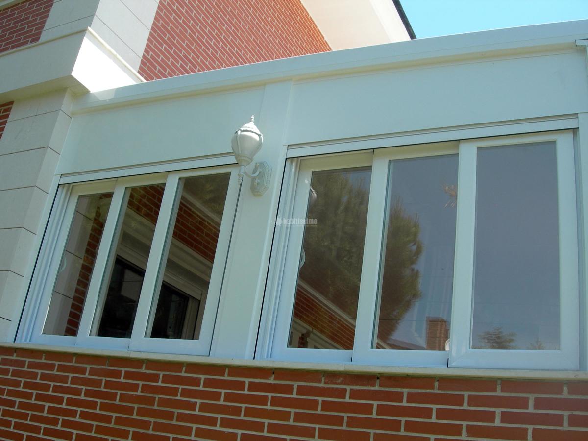 Cerramiento adosado a chalet