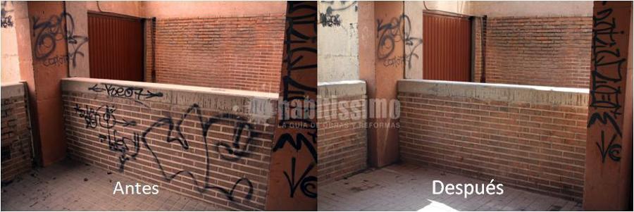 Limpieza de Graffitis