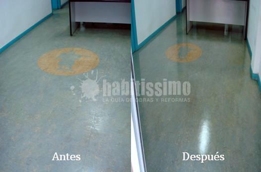 Abrillantado de Suelos de Plástico