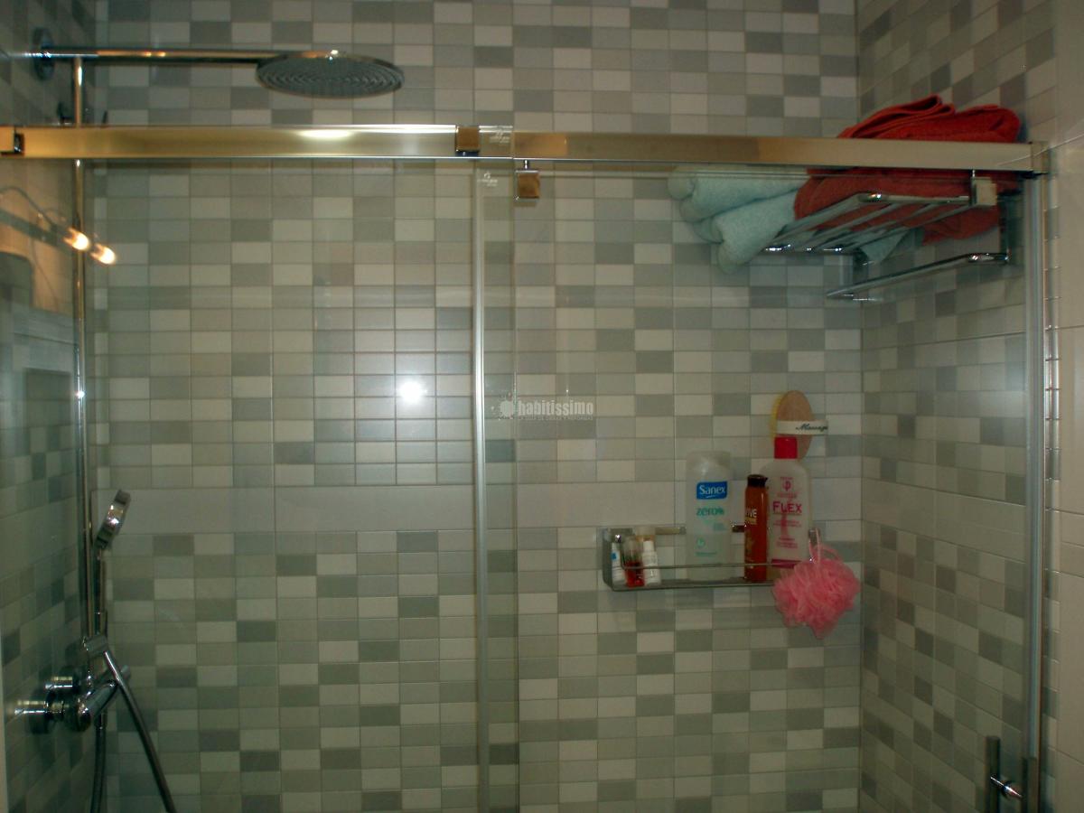 Reforma baño, con plato de ducha de obra